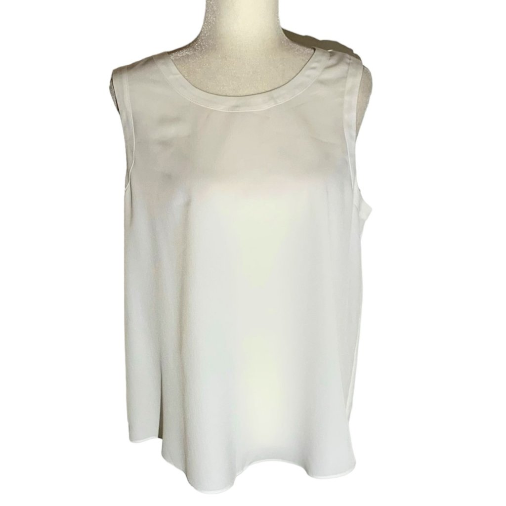 Preston  York Charmeuse Blouse New With Tickets Size Large